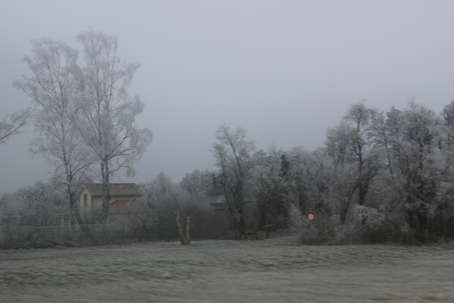 Meuse: Campagne givrée